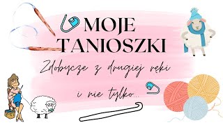 🧶🧶🧶Zaszalałam w quottanich sklepachquot 🧶🧶 🧶Włóczki szydełka druty pudełeczka ❤️❤️❤️ [upl. by Hanako26]