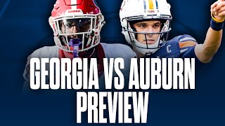 Why Georgia Football WILL BLOW OUT Auburn Football  Georgia vs Auburn Preview [upl. by Kelam]