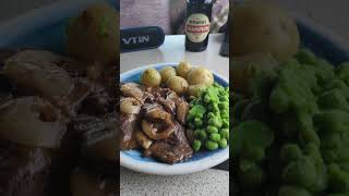 Sunday lunch 🥂shortsvideo foodsundaydinner [upl. by Ecirtap]