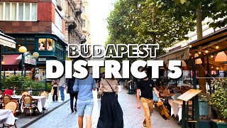 Experience the Charm of Budapests District 5  Captivating Tour in October 2023 [upl. by Eardnoed]