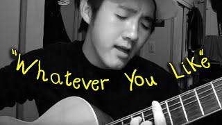 Funny Acoustic Cover of TI  quotWhatever You Likequot amp quotLive Your Lifequot [upl. by Luanni620]