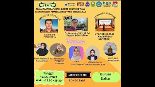 Webinar berbagi praktik baik quotPemanfaatan Aplikasi Quizizz dan Word Wall sebagai media pembelajaran [upl. by Mile]