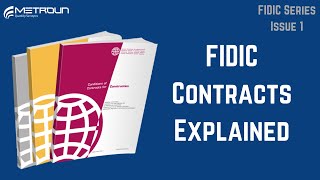 FIDIC Contracts Explained [upl. by Arahset]