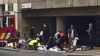 Bruxelles 20 morts dans lattentat de la station de métro [upl. by Shirberg]