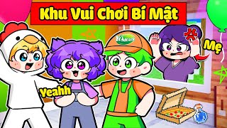 NABEE BẤT NGỜ ĐƯỢC TÔ GÀ VÀ YOMOST DẪN ĐI KHU VUI CHƠI BÍ MẬT TRỐN MẸ TRONG MINECRAFT 😂👩🤫 [upl. by Inig]