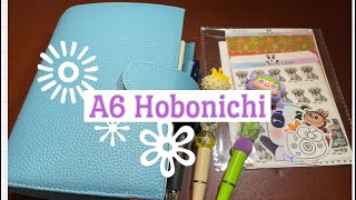 A Week In The A6 Hobonichi [upl. by Warfeld]