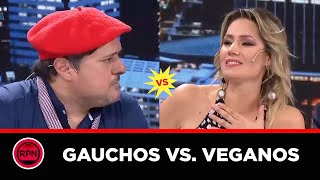 UN CLÁSICO DE INTRATABLES Gauchos versus veganos ¡ahora la ligó Carolina Losada [upl. by Annoda942]