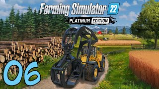 FARMING SIMULATOR 22 PLATINUM 06  Métallurgie amp Nouveau Terrain [upl. by Enovaj]