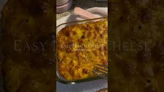 SIMPLE AND EASY MAC N CHEESE shorts [upl. by Nosa]