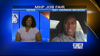 Interview Mississippi Highway Patrol hosting job fair on Saturday [upl. by Aicilef]