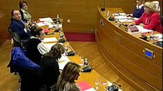 Mónica Oltra y el diputado maleducado del PP [upl. by Frum292]