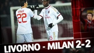 AC Milan  LivornoMilan 22 Highlights [upl. by Cran]