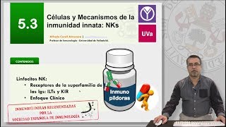 53 CÉLULAS Y MECANISMOS DE LA INMUNIDAD INNATA NKs [upl. by Yliab598]