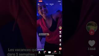 vacances 5semaine tiktok beaute repost dance faitesmoipercer youtube pourtoi [upl. by Kort864]