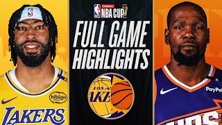 LAKERS at SUNS  EMIRATES NBA CUP 🏆  FULL GAME HIGHLIGHTS  November 26 2024 [upl. by Rodablas]