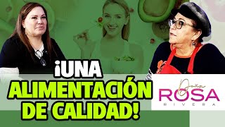 ¡EL SECRETO DE UN CUERPO SANO ESTA EN LA ALIMENTACIÓN  DOÑA ROSA RIVERA [upl. by Lednyk]