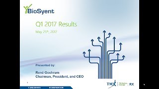 Q1 2017 Results Presentation [upl. by Nhguavaj]