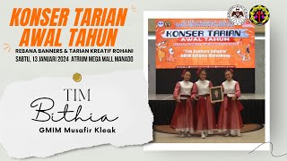 Tim BITHIA GMIM Musafir Kleak  KONSER TARIAN AWAL TAHUN 2024 [upl. by Leugim]