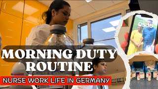 Morning DutyRoutines💉💊working as a Nurse in Germany morningshift routines germany nurselife [upl. by Oscar]