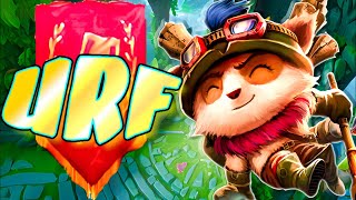 Teemo Challenge I Play as Every Champ in URF [upl. by Arraik]