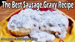 The Best Sausage Gravy Recipe [upl. by Dalenna]