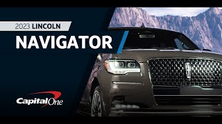 2023 Lincoln Navigator Walkaround  Capital One [upl. by Acirea]