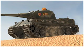 Löwe • WoT Blitz Gameplay [upl. by Arihas437]