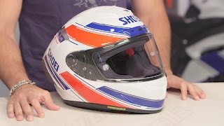 Shoei X14 Lawson Helmet Review at RevZillacom [upl. by Atinuaj701]