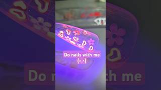 POLYGEL EXTENSION NAILS 💅 😍 floral theme nailaddict nails nailificationsquad naildesigns [upl. by Ainar639]