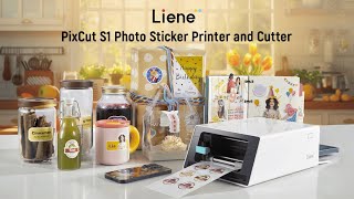 Kickstarter Liene PixCut S1 Photo Sticker Printer and Cutter [upl. by Zanahs]