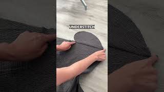 ✨Inseam Pocket✨ This technique results in the cleanest and neatest interior finish [upl. by Ahsirat]