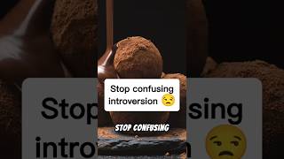 Stop confusing introversion 😒 introvert shorts [upl. by Brad860]