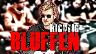 Richtig Bluffen beim Pokern  Richtlinien und Beispiele  Poker lernen mit Q [upl. by Elleon183]