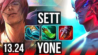 SETT vs YONE TOP  1313 Legendary 400 games  KR Master  1324 [upl. by Yssirk]