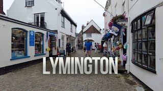 Lymington Hampshire UK Town Centre Walking Tour [upl. by Asennav]