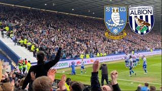 LIMBS AND PYROS AS 33000 ECSTATIC SWFC FANS LIFT ROOF IN Sheffield Wednesday 30 West Brom vlog [upl. by Suolekcin]