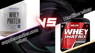 Supplementlercom Whey ile Hardline Whey Karşılaştırma [upl. by Acinoryt]