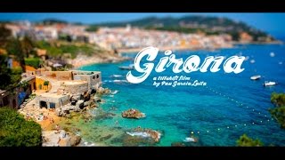 Costa Brava and Girona Pyrenees by Pau Garcia  Miniature Tilt Shift style [upl. by Enined603]