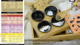 Botanical Escapes Herbal Spa  Rejuvenate Kit  Rejuvenation Recipe [upl. by Hector792]