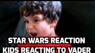 Star Wars Reaction  Kids Reacting to Vaders quotI Am Your Fatherquot [upl. by Llenrac]