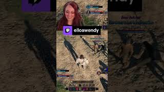 OWNED  elloawendy on Twitch EmbersAdrift [upl. by Yadnus]