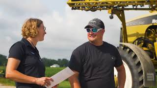 eFields OnFarm Research 2021 Foliar Feeding Soybeans in Morrow County [upl. by Moore]