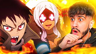 SHINRA VS PRINCESS HIBANA  Fire Force Episode 6 REACTION [upl. by Uile]