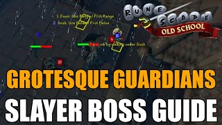 Old School RuneScape  Grotesque Guardians Slayer Boss Guide [upl. by Loralie]