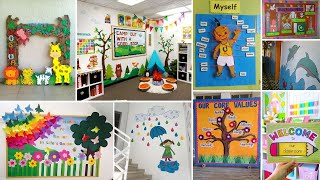 Creative classroom decoration ideas  preschool class decoration ideas  easy class decoration [upl. by Leahcimnoj514]