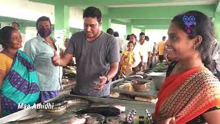 Machilipatnam Fish MarketMaa AthidhiKrishna DistrictAP [upl. by Aedni]