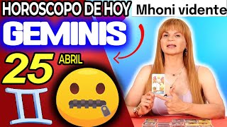 😮VIENE ALGO MUY BUENO💥ME DEJÓ MUDO🤐 Geminis ♊ MONHI VIDENTE 🔮 Horoscopo De Hoy 25 De Abril 2024 ❤️ [upl. by Buchheim323]