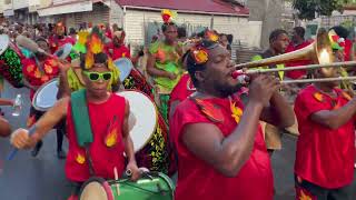 Carnaval 2024  Festy Roi avec Otantik Gerikan Bass du Robert… [upl. by Jehiah618]