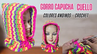 32Gorro Capucha Colores Mariposas a Crochet paso a paso – Ropa Bonita y Fácil de Tejer a Crochet [upl. by Sessylu728]