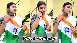 Vande Mataram  Independence Day Special  Patriotic Dance  Trisha Fadikar [upl. by Yssac]